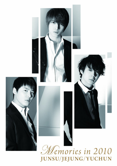 DVD Memories in 2010 2-disc Standard Edition JYJ JUNSU/JEJUNG/YUCHUN RZBD-46821_1