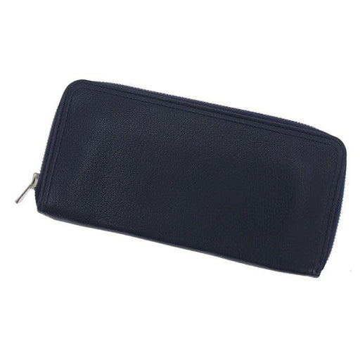 Yoshida Bag PORTER DOUBLE WALLET 129-03735 Navy/Natural W20xH10cm Leather NEW_1