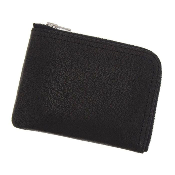 Yoshida Bag PORTER DOUBLE COIN CASE 129-03737 Black/Orange Leather Made in Japan_1
