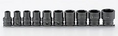 Ko-ken Impact Hex Socket Rail Set RS14401M/10 Insertion Angle 12.7mm Set of 10_1