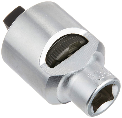 Koken 3/8 (9.5 mm) SQ. Ratchet adapter 3755 Silver L55mm D30.5mm 45 teeth NEW_1