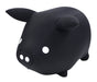 MOGU Cushion Mogutchi Pig Black Plush Doll Animal W30xD50xH27cm Polyurethane NEW_1
