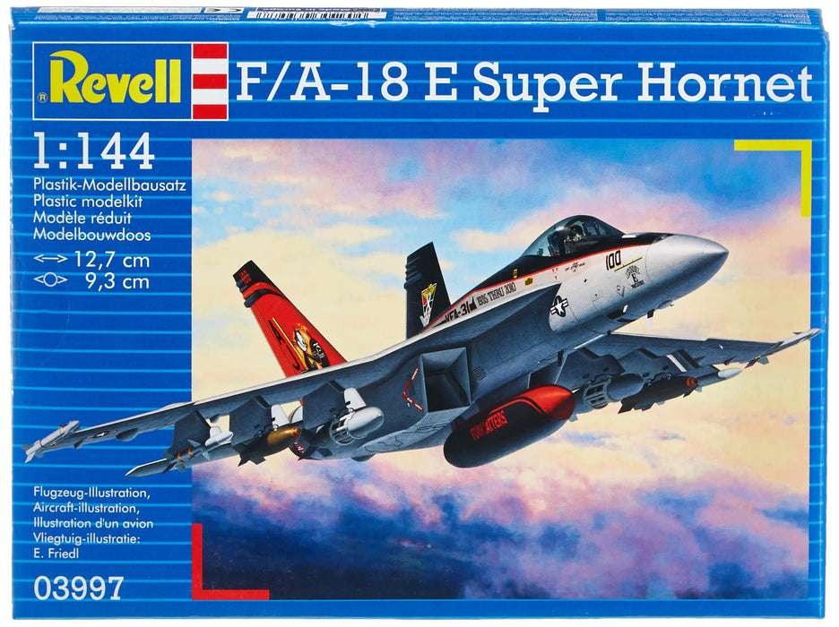 Germany Revell 1/144 scale F/A-18E Super Hornet Plastic Model Kit Revell_03997_3