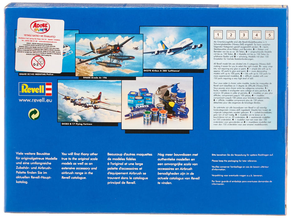 Germany Revell 1/144 scale F/A-18E Super Hornet Plastic Model Kit Revell_03997_4