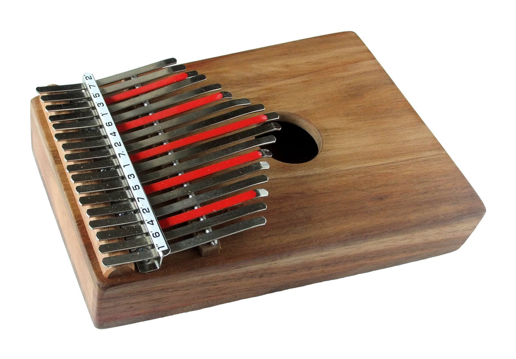 Hugh Tracey KALIMBA Treble 17 Note C Tone KBT with Key Sticker ‎KBT017 Brown NEW_2
