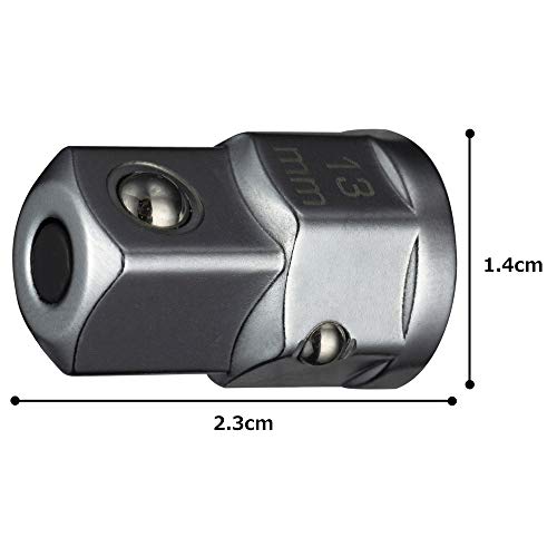 TONE RA3 Ratchet Ring Socket Adapter 9.5mm(3/8") (D1)15mm, (L1)10mm, (L)23mm NEW_5