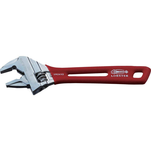 Lobtex UM24XD Hybrid Adjustable Wrench Monkey X 150mm Made in Japan Red NEW_1
