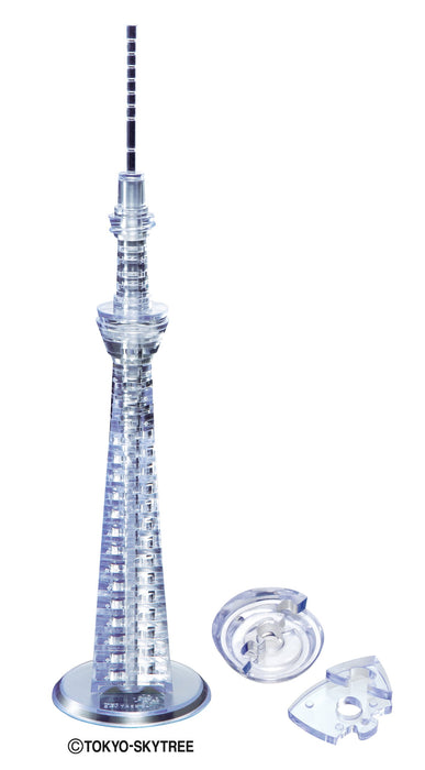 BEVERLY Crystal Puzzle Skytree (R) polystyrene Japan Landmark Tower 50134 NEW_3