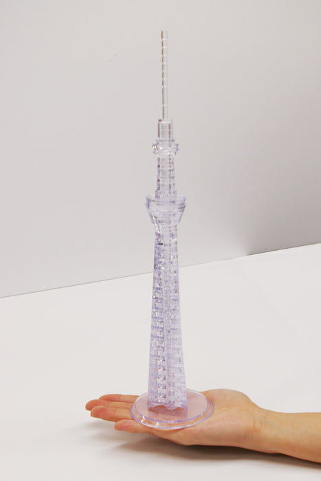 BEVERLY Crystal Puzzle Skytree (R) polystyrene Japan Landmark Tower 50134 NEW_7