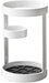 Yamazaki Jitsugyo Tool Stand Tower white W9xD9xH14cm 6773 Steel, Silicon Mat NEW_1
