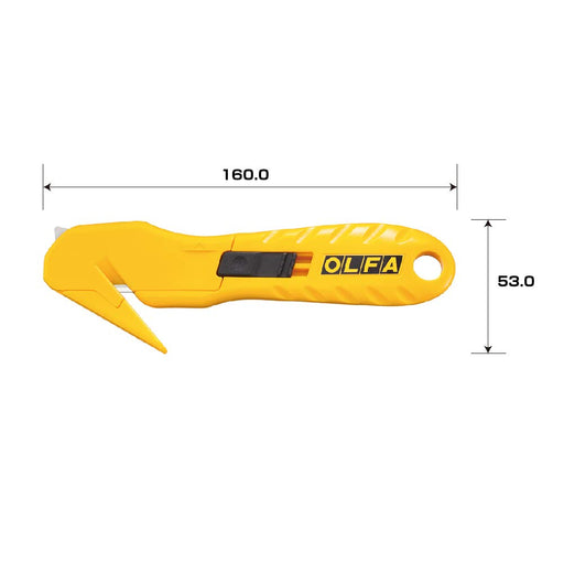 OLFA 210B Safety Wrap Cutter Knife Right & Left Handed for shrink wrap&PP bands_2