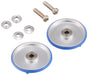 TAMIYA 15426-000 Mini 4WD 19mm Aluminum Rollers w/Plastic Rings (Dish Type) NEW_1