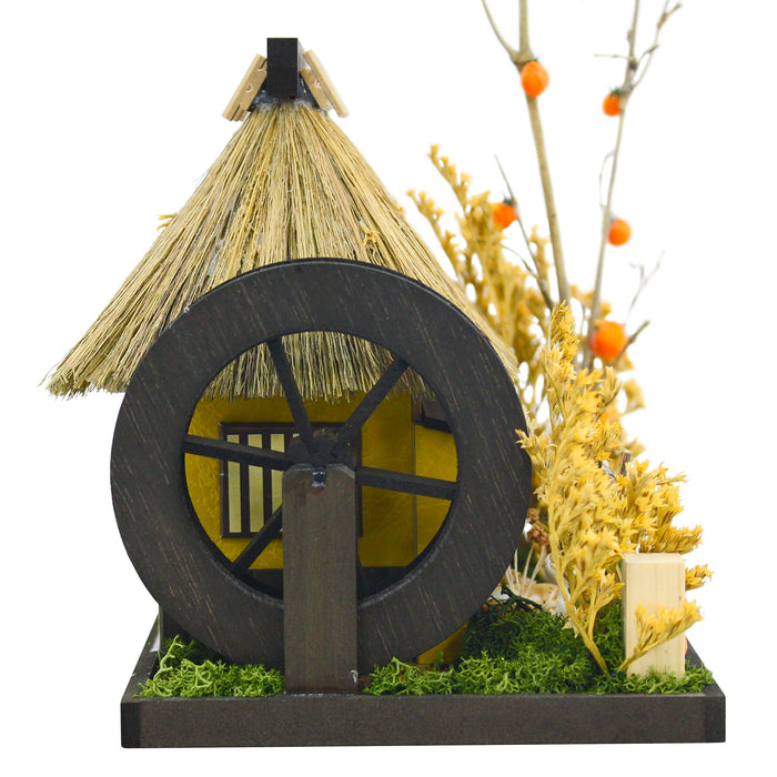 Billy Handmade Miniature Dollhouse Model Thatched House Kit Country house 8443_3