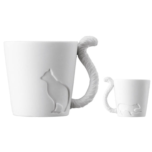 KINTO MUGTAIL Mug Cup 11oz 150ml Cat 16242 Porcelain Microwave, Dishwasher Safe_2