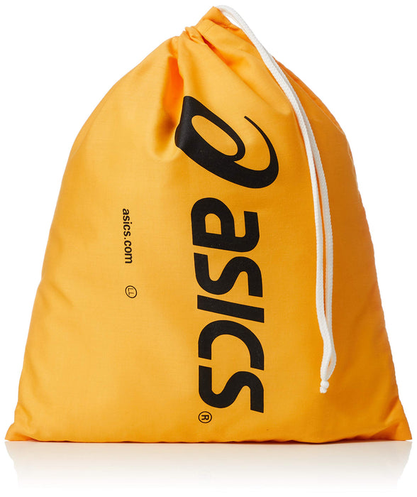 ASICS Shoe Bag Fabric Bag Men L size 30x40cm Yellow Polyester Cotton TZS990 NEW_1