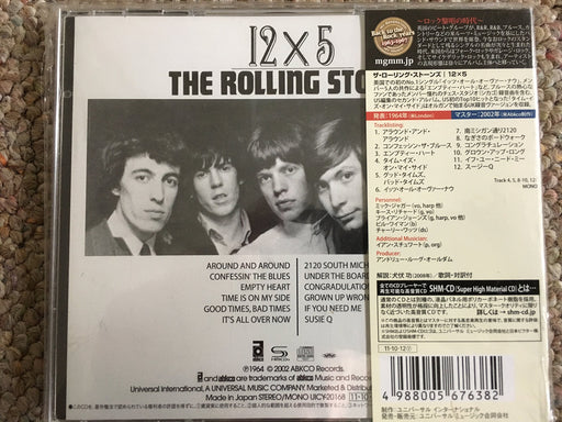 [SHM-CD] 12 x 5 Limited Edition The Rolling Stones with Japan OBI UICY-20168 NEW_2