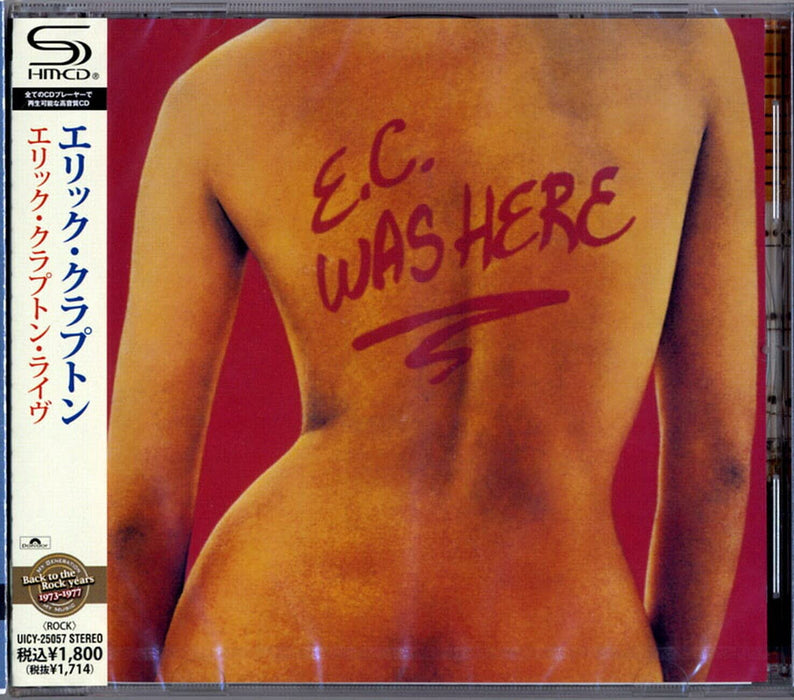 [SHM-CD] E.C. Was Here '74-75 Live Limited Edition Eric Clapton UICY-25057 NEW_1