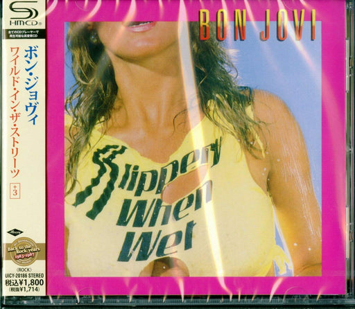[SHM-CD] Slippery When Wet +3 Bonus Tracks Limited Edition Bon Jovi UICY-20186_1