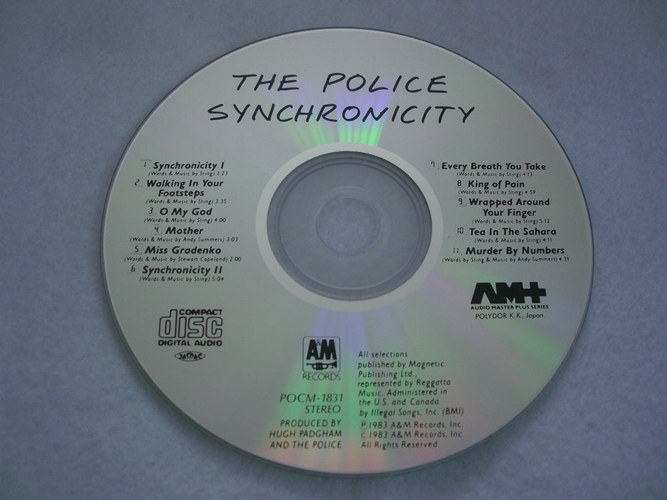 [SHM-CD] Synchronicity Nomal Edition The Police UICY-25089 Rock Album Reissue_3