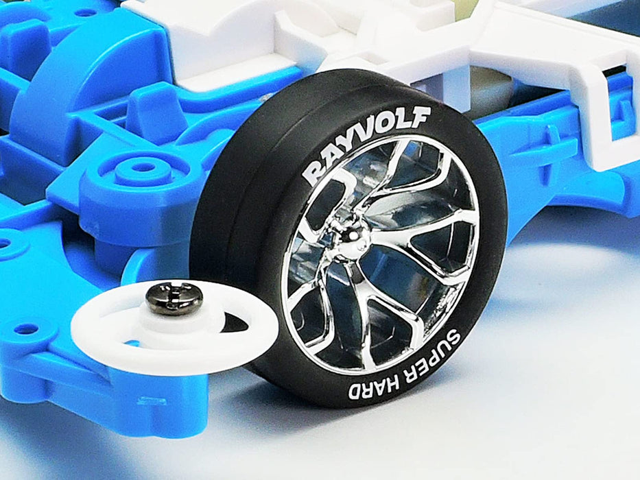 TAMIYA 95572-000 Mini 4WD RAYVOLF Polycarbonate Body Special (Light Blue) NEW_4