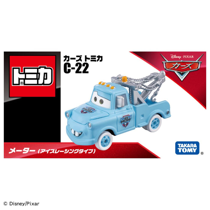 Takara Tomy Disney Cars Tomica C-22 Meter (Ice Racing Type) Miniature Car NEW_4