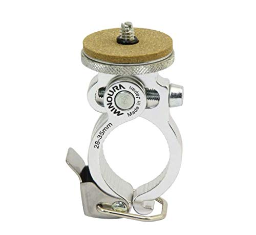 Minoura Bicycle Camera Mount Holder 28-35mm VC-100M Medium Size Clamp Silver NEW_3