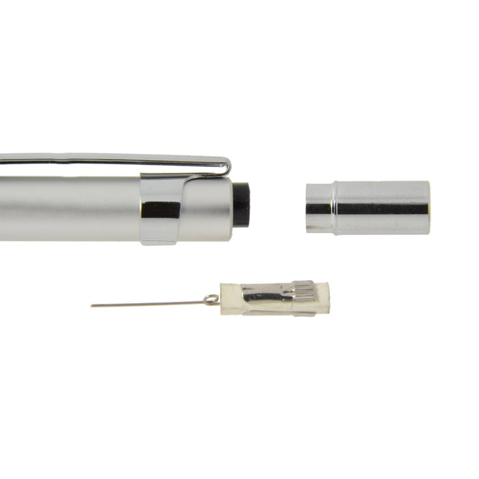 auto mechanical pencil promecha 500P for drafting Brass Silver 0.7mm SP-507P NEW_5