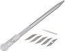 NT CUTTER Precision Art Design Knife DS-800P Aluminum Handle, Metal Blade NEW_2