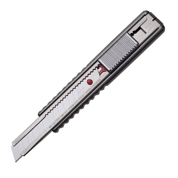 NT Cutter Knife Pro series H-1P Japanese stationery Stainless Steel, Aluminum_1