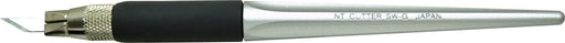 NT CUTTER Art Design Knife D-500GP Rubber Handle, Alloy Tool Steel Blade NEW_1