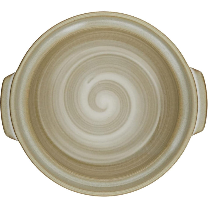 Ginpo Touki Banko Ware Clay Pot Deep Pot No. 7 for 1-2 People Hana Mishima 21071_4