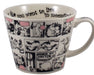 Yamaka Moomin Newbon Soup Mug monochrome MM321-36 Microwave Safe Made in Japan_1