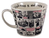 Yamaka Moomin Newbon Soup Mug monochrome MM321-36 Microwave Safe Made in Japan_3