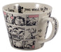Yamaka Moomin Newbon Soup Mug monochrome MM321-36 Microwave Safe Made in Japan_5