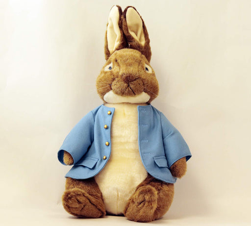 Yoshitoku Plush Doll Peter Rabbit 2L 55cm 182631 Blue Shirt Acrylic Rabbit Doll_2