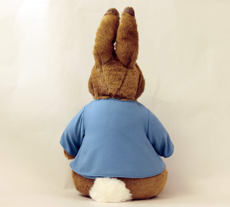 Yoshitoku Plush Doll Peter Rabbit 2L 55cm 182631 Blue Shirt Acrylic Rabbit Doll_3