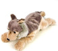 COLORATA Wolf Plush Doll Lying down series Soft Touch ‎976289 Real Design Animal_1
