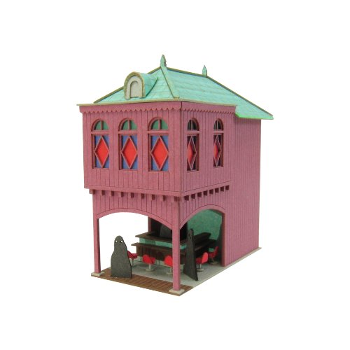 Studio Ghibli Spirited Away The Mysterious Town-2 1/150 Paper Craft MK07-05 NEW_2