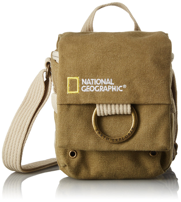 NATIONAL GEOGRAPHIC Shoulder Bag Earth Explore Collection 1.3L Khaki NG2342 NEW_1
