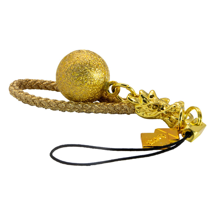 Shirosaki Hachimangu Lucky Item Dragon God Water Bell Strap Type SH100464 NEW_1