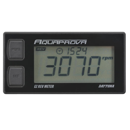 DAYTONA Motorcycle tachometer EZ Series digital 72814 Waterproof Battery Powered_1