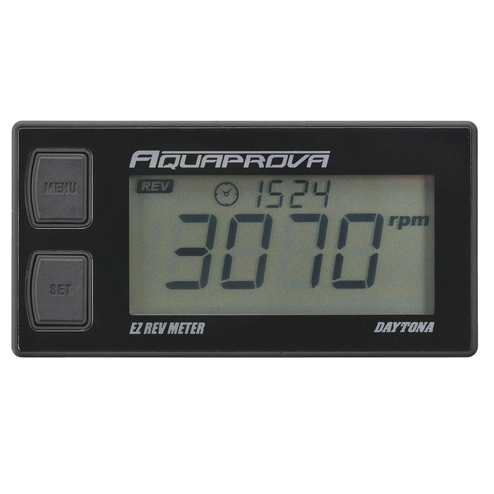 DAYTONA Motorcycle tachometer EZ Series digital 72814 Waterproof Battery Powered_1