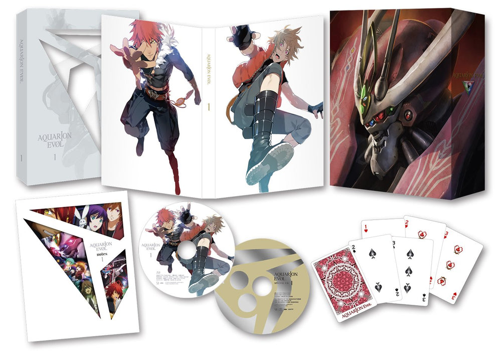 Masaharu Kawamori Aquarion EVOL Vol.1 [Blu-ray Disc] Limited Edition ZMXZ-7771_1