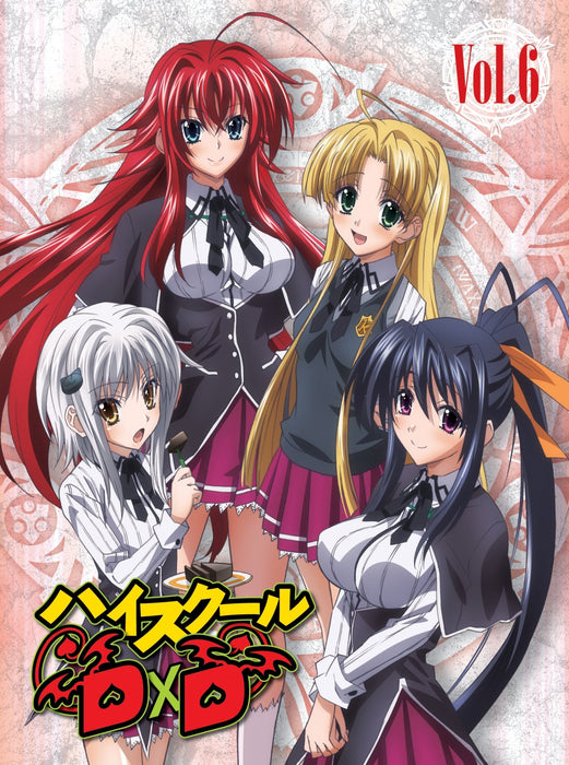 High School DxD Vol.6 [Blu-ray Disc+CD] Limited Edition ZMXZ-7666 Animation NEW_1