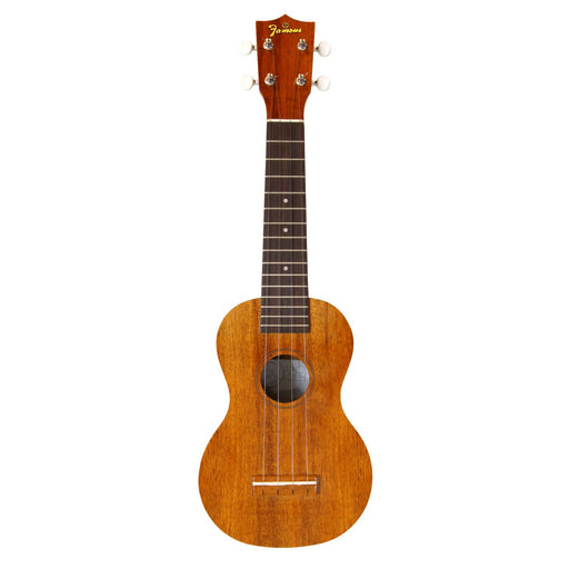 Famous FS-5G Soprano Ukulele Hawaiian koa wood Nylon Strings Made in Japan NEW_2