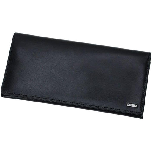 Yoshida Bag PORTER SHEEN SHEEN WALLET 110-02919 Black Leather Made in Japan NEW_1