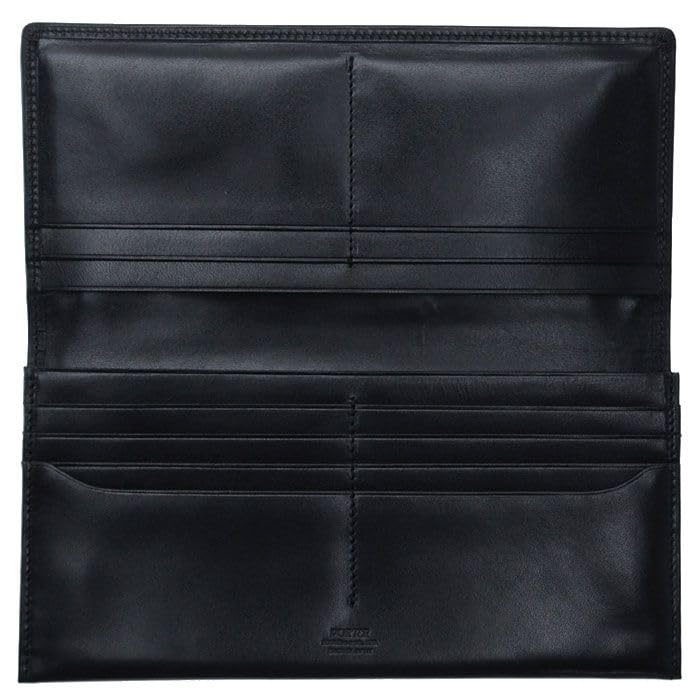 Yoshida Bag PORTER SHEEN SHEEN WALLET 110-02919 Black Leather Made in Japan NEW_2