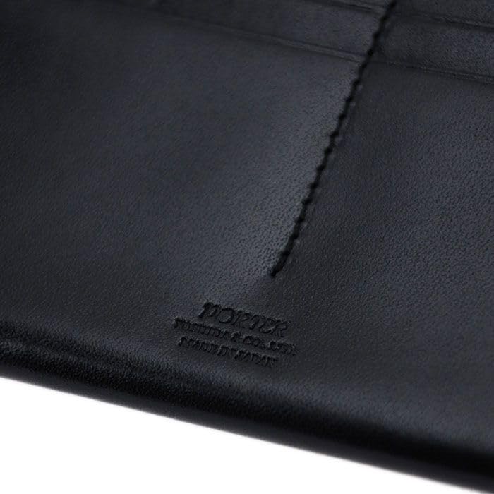 Yoshida Bag PORTER SHEEN SHEEN WALLET 110-02919 Black Leather Made in Japan NEW_6