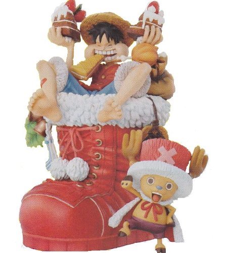 Jump Festa 2012 limited Edition Figure One Piece Log McCoy 01 Luffy & Chopper_2