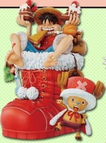 Jump Festa 2012 limited Edition Figure One Piece Log McCoy 01 Luffy & Chopper_3